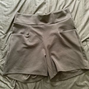 Black social shorts